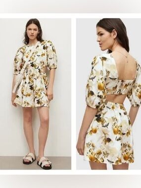 100% linen dress from Allsaints